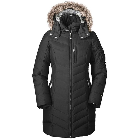 Eddie Bauer Down Parka Winter Jacket - Picture 1 of 8